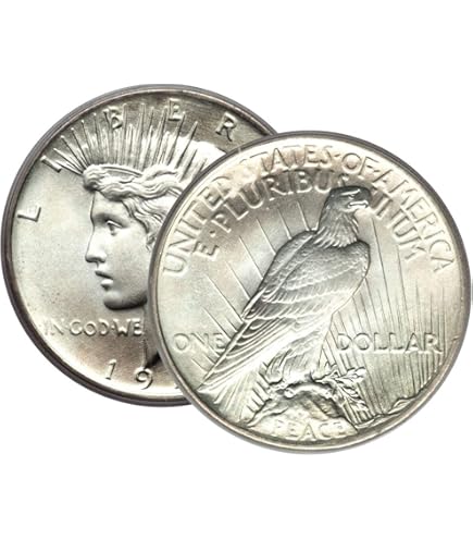 ☆PEACE☆ページ 1923 P Silver Peace Dollar US Mint Uncirculated at Amazon's