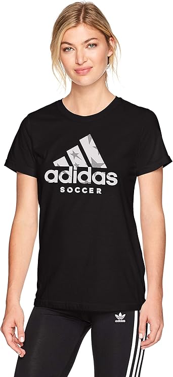 adidas small logo tee