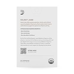 D'Addario Organic Select Jazz Unfiled Alto