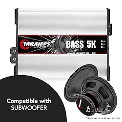 Taramps BASS 5K 1 Ohm 1 Channel 5000 Watts RMS