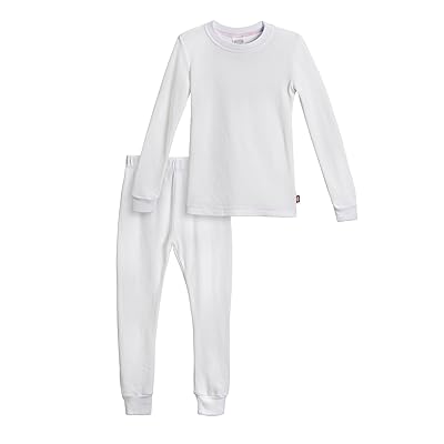 City Threads Girls Soft & Cozy Thermal Long Johns 2-Piece Set In Turquoise At Nordstrom, Size 3-6M - View #11