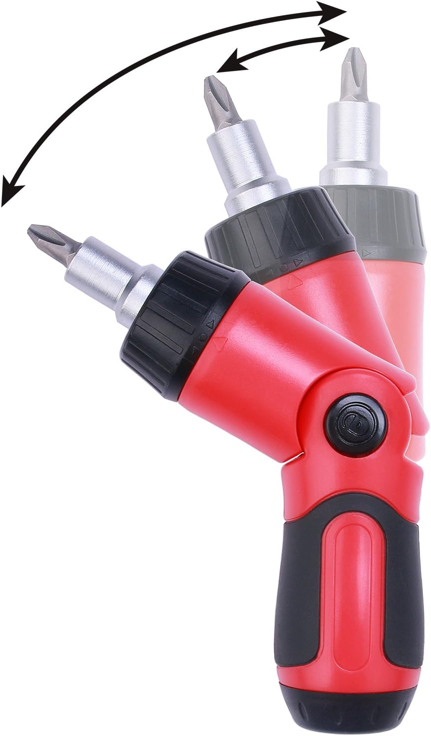 Best Choice 101-Piece All Purpose Security Bit Set with Bonus Ratcheting Screwdriver, Chrome Vanadium Steel, Tamper Proof Design, ANSI Standard - - 