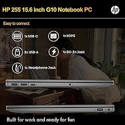 HP 255 G10 15.6" FHD Business Laptop, Ryzen 3
