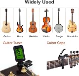 TTCR-II 84 PCS Guitar Accessories Kit with 6 Tuning Pegs 3L3R Strings Picks view 4