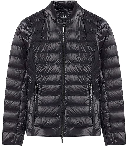 Amazon.com: Armani Exchange Women's Faux Fur Lined Puffer Jacket