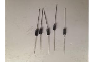 FAIRCHILD SEMICONDUCTOR 1N4001 DIODE, STANDARD, 1A, 50V, DO-41 (5 pieces)