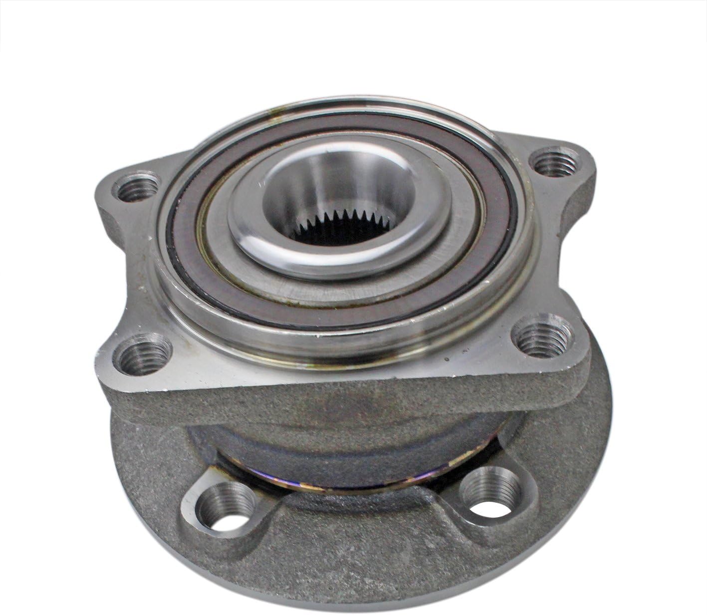 CRS NT512253 New Wheel Bearing Hub Assembly, Rear Left (Driver)/ Right (Passenger), for Volvo 2001-2007 V70/ 2002-2009 S60/ 2004-2006 S80/ 2003-2007 XC70, AWD, w/ABS