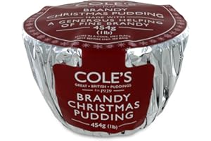 COLE'S FOOD Coles Traditional Foods Brandy Christmas Pudding, 454 GR