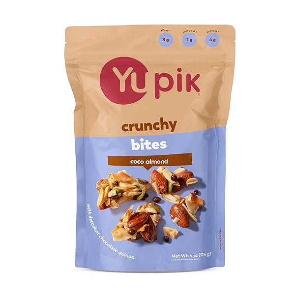 YUPIK COCO ALMOND CRUNCHY BITES, 4 OZ, GLUTEN-FREE,...