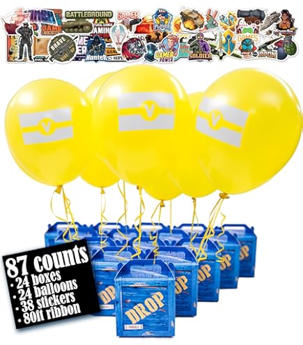 Video Game Party Decorations Video Games Party Tableware Supplies 64Pcs Llama Set Including 32 Pcs Plates, 16 Video Game Birthday Decorations