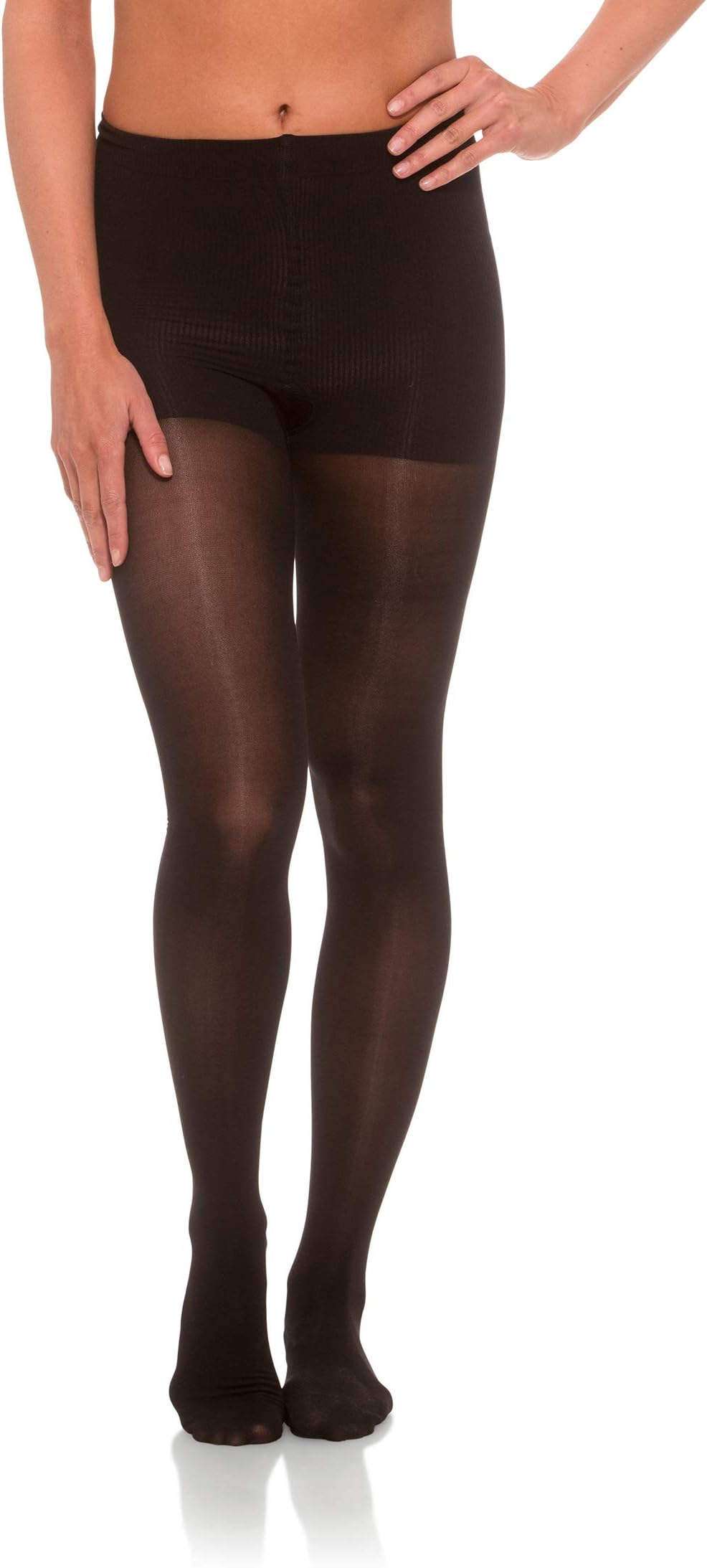 Jomi Compression Pantyhose Collection, 20-30mmHg Sheer Closed Toe 276 (Small, Black)