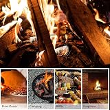 Topline Woodies Firelighters 2kg Natural FSC Wood Wool Easy Light BBQ Pizza view 5