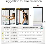 Lifetree Frosted Window Film Privacy Opaque 44.5x200 cm Static Cling view 9