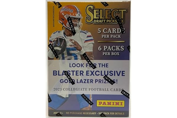 2023 Select Collegiate Draft Picks Football Blaster Box