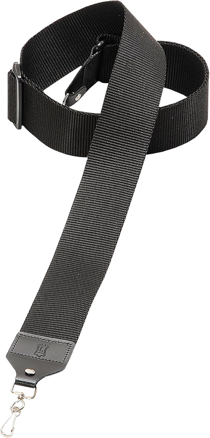 Levy's 2-inch Polypropylene Banjo Strap - Black