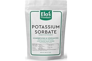 Potassium Sorbate (200g) by Elo’s Premium, Food Grade Great for Winemaking, Cooking and General Use, Packaged In Canada, Can 