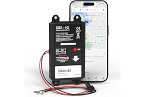REWIRE SECURITY DB2-4G GPS Tracker for Vehicles – Real-Time Vehicle Tracking Device for Car, Van, Motorhome | Easy Battery Install | Live App Tracking | 4G Fleet Tracking