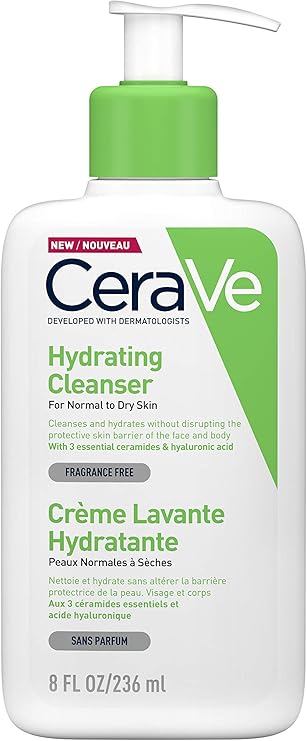 cerave hydrating cleanser stings