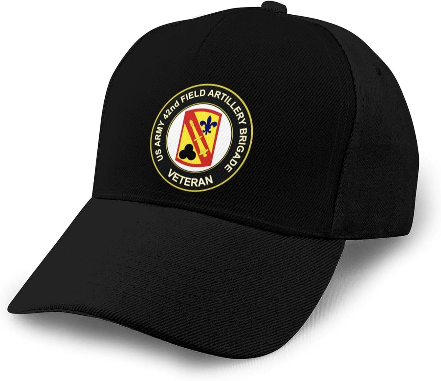 Us Army 42nd Field Artillery Brigade Veteran Baseball Cap Adjustable