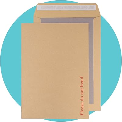 Triplast 100 x A4 C4 Rigid Back Mailers Peel & Seal 324x229mm