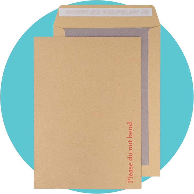 Triplast 100 x A4 C4 Rigid Back Mailers Peel & Seal 324x229mm