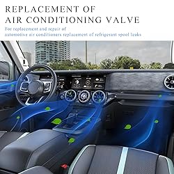 povtii Replacement Valve Caps for Car Air