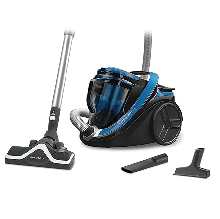 Rowenta RO7611EA Silence Force Cyclonic 4A beutelloser Bodenstaubsauger (750 Watt, Staubbehälterkapazität: 2,5 Liter, Aktions