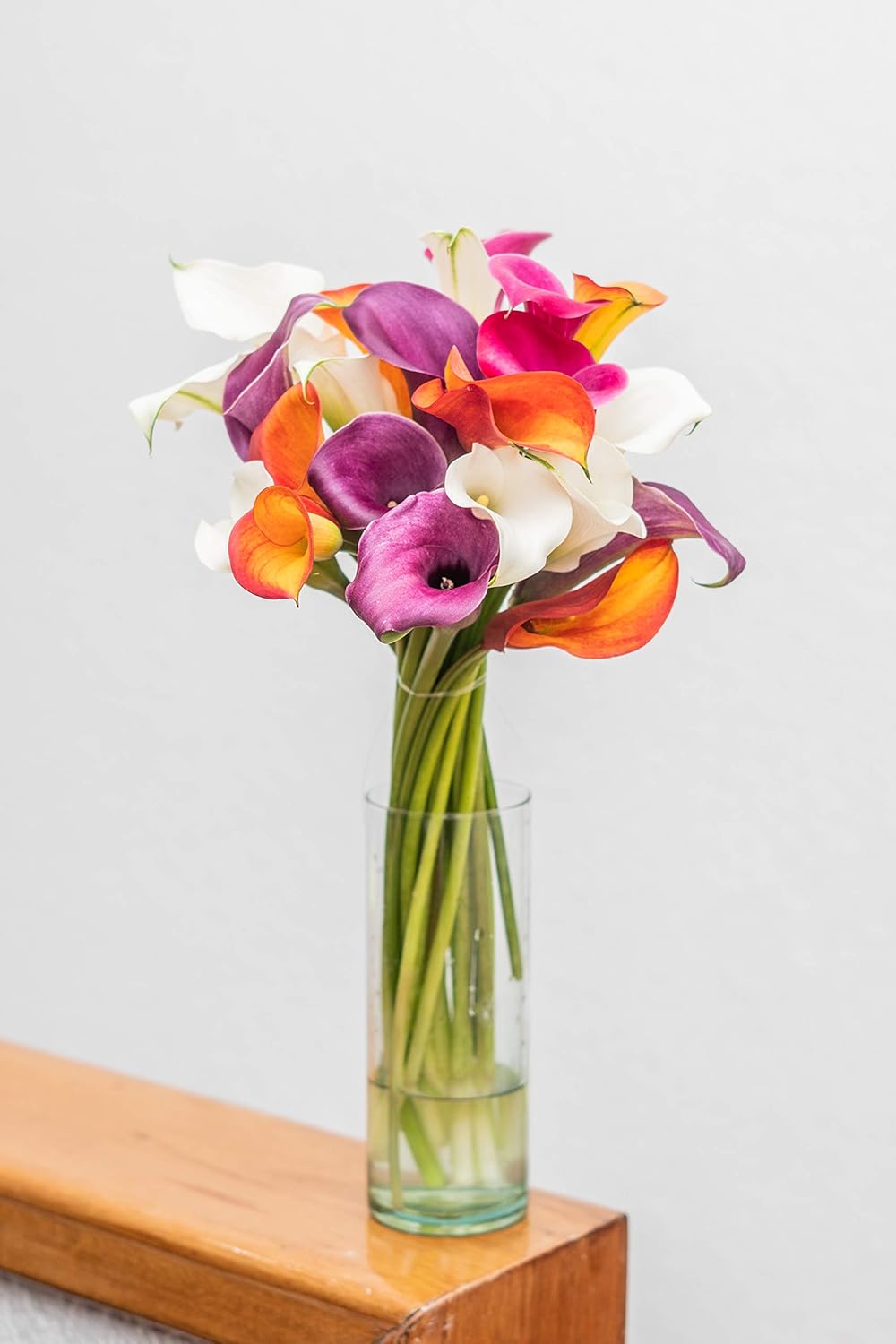 Amazon Com Greenchoice Flowers Fresh Mini Calla Lilies Flower Bouquet Fresh Flowers For Delivery Birthday Flowers Flowers For Mother S Day Flower Bouquet Real Flowers Assorted 20 Stems Grocery Gourmet Food