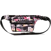 Lola California Chakra Fashionable Oversized Bum Fanny Crossbody Nylon Bag