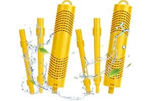 ACETOP Spa Mineral Stick 2 Pack Hot Tub Filter with 4 Months Lifetime Cartridge Universal for Spas Filters Swimming Pool Fish