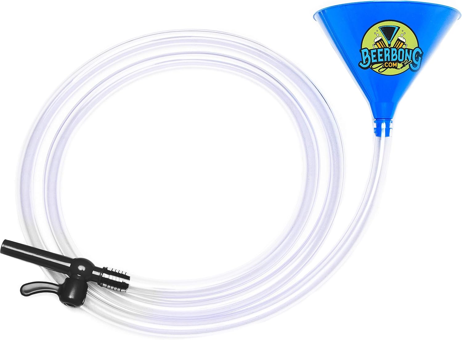 Premier Beer Bong Funnel With Valve 10 Feet Of No Kink