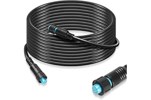 USVEHJ 010-12528-01 Marine Network Cable 20 ft./6 m, Small Connector, for GC 200 Marine IP Camera, for GLS 10, GMR Fantom 126/124/56/54, GXM 54/53, for Panoptix LiveScope, Connect BlueNet Devices