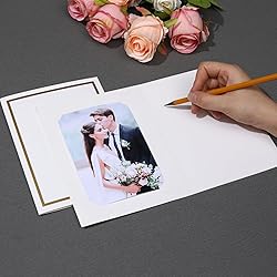 Apprabbr 100 Pcs Photo Folders for 4x6 or 5x7