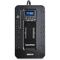 CyberPower 1500VA PFC Sinewave UPS System with 12 Outlets