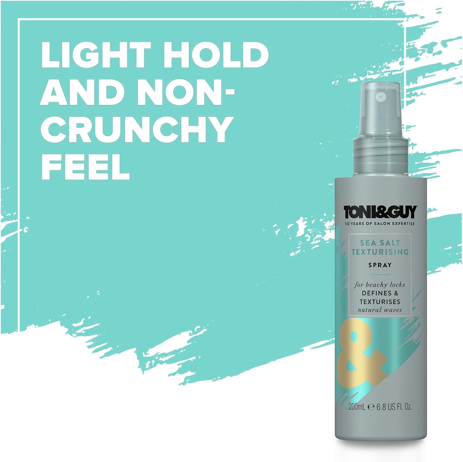 Toni & Guy Sea Salt Texture Spray, Hair Spray that Defines and Texturises Natural Waves - Image 4