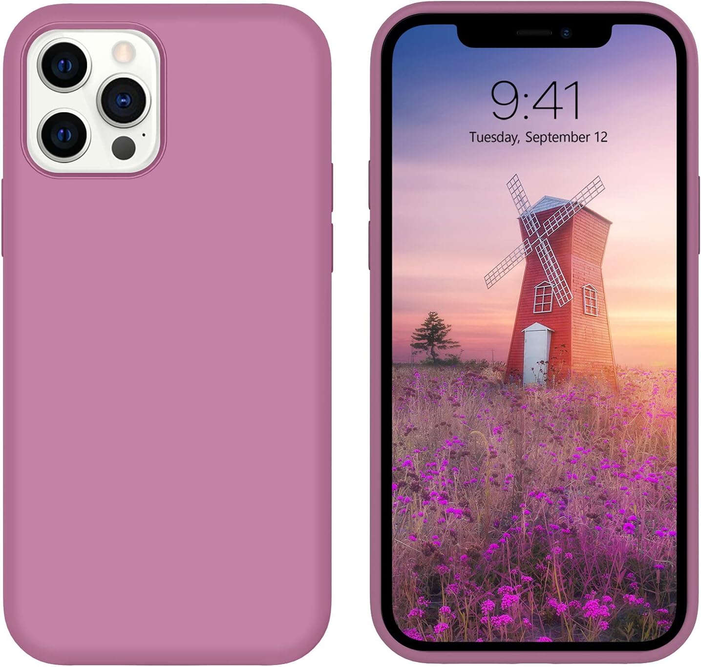 GUAGUA Compatible for iPhone 12/12 Pro Case 6.1