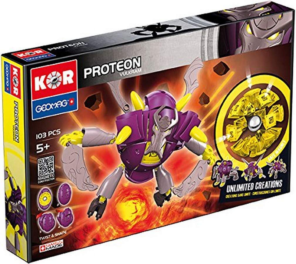 Geomag- KOR Proteon Vulkram, 103 Pieces, 5517521 โ image 1