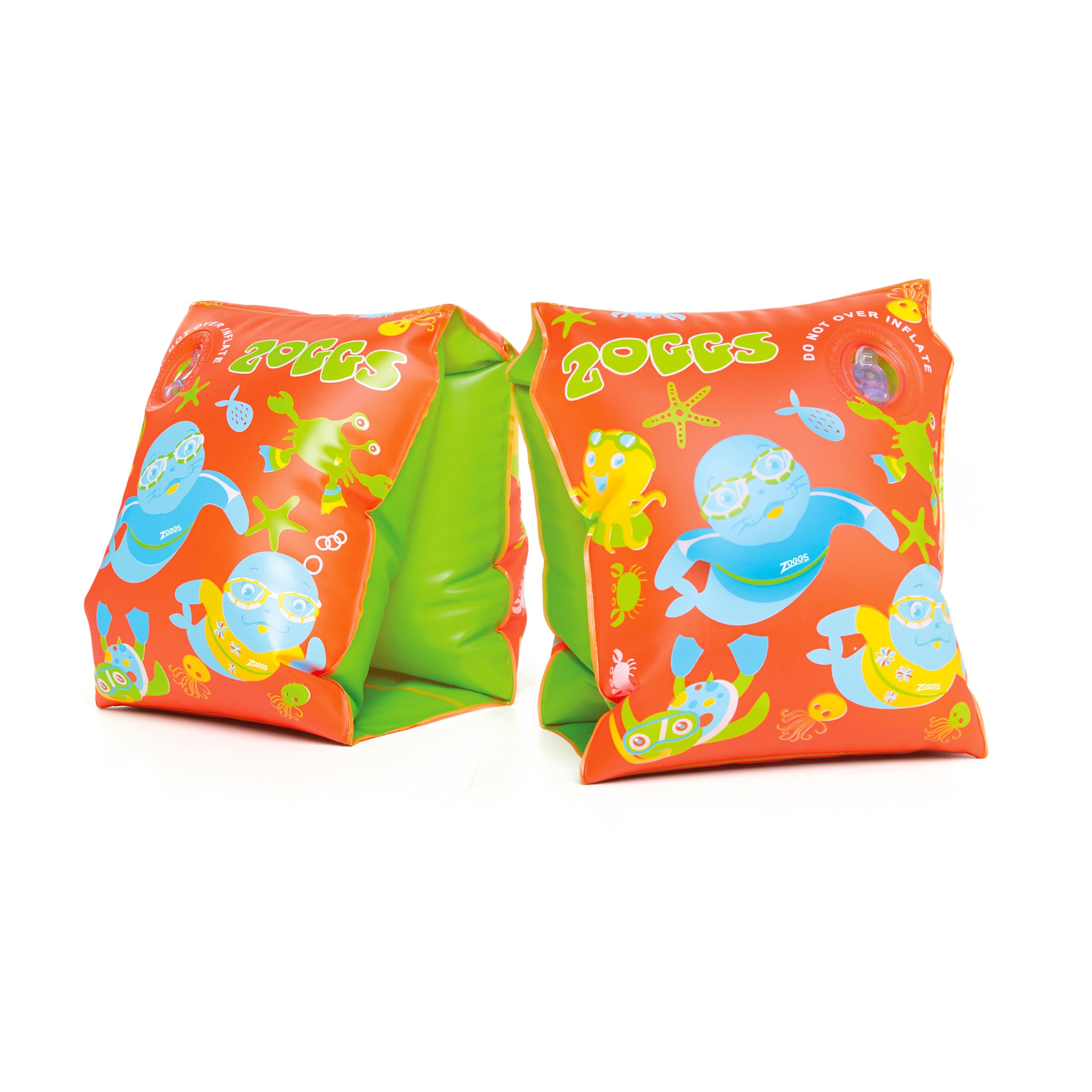 Kid's Zoggy Swimming Armbands |Orange | 1-6 Years/11-25 kg