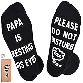 ZXGXLAW Birthday Gifts for Dad,Men Husband Grandpa Women idea Fathers Day Christmas Im Not Sleeping Funny Socks