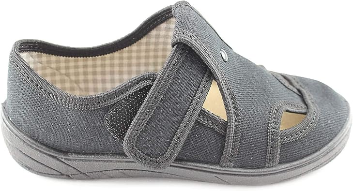 closed toe canvas sandals