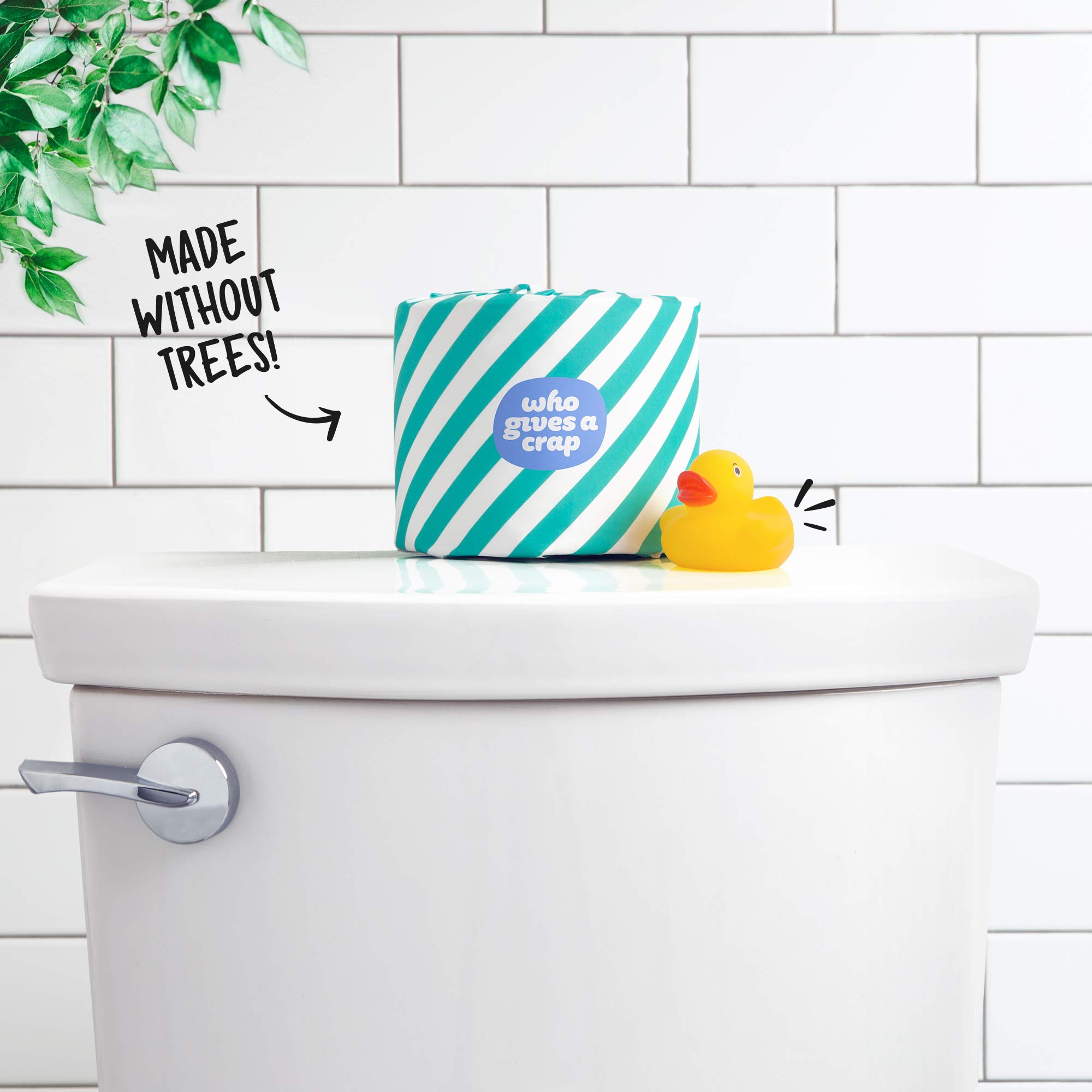 Who Gives A Crap EcoFriendly 100 Recycled DoubleLength 3Ply