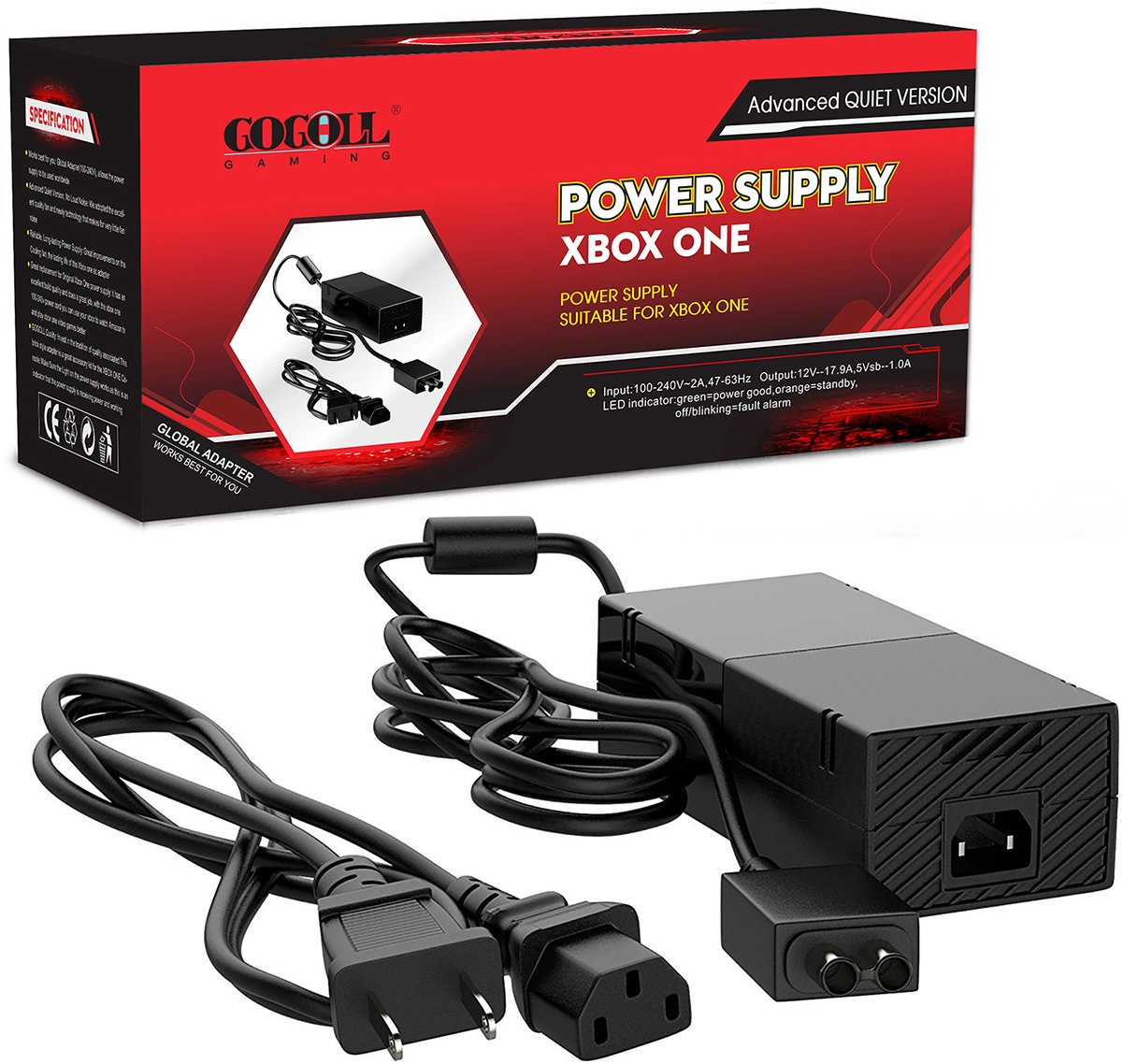 xbox one power brick no light