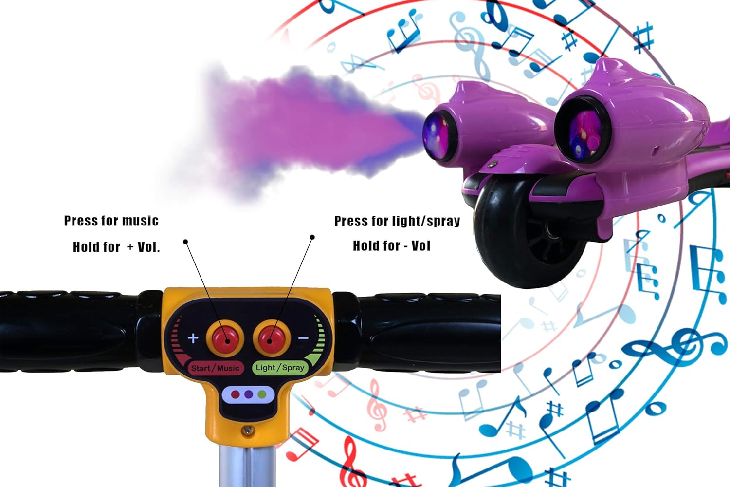 Scooter para Niños Plegable