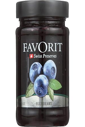 Favorit preserve Blueberry jam 12.3oz (180286000489)