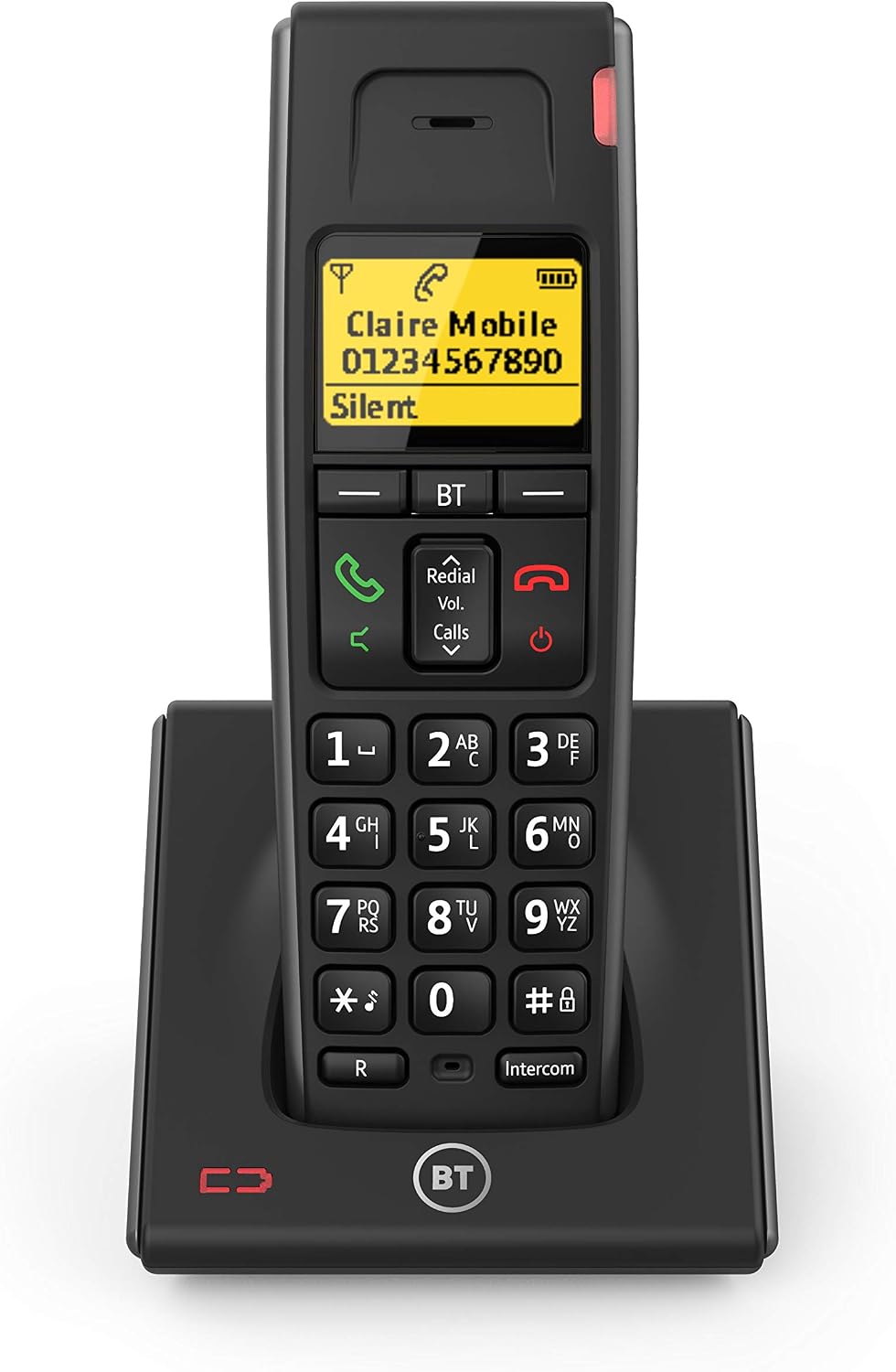 BT Diverse Plus 7100 Additional Handset (for use Diverse Plus 7110), Black