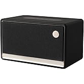 Edifier ES300 Tabletop Wireless Speaker, Hi-Res Audio Bluetooth 5.3 & 12H Long Playtime, Crystal Clear Sound Multiple Connectivity for Home Office Outdoor Desktop - Black