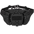 CREATOR Tactical Waist Pack Military Fanny Pack for Men Outdoor Army Waist Bag Large Waist Pack for Daily Life Cycling Camping Hiking Hunting Fishing