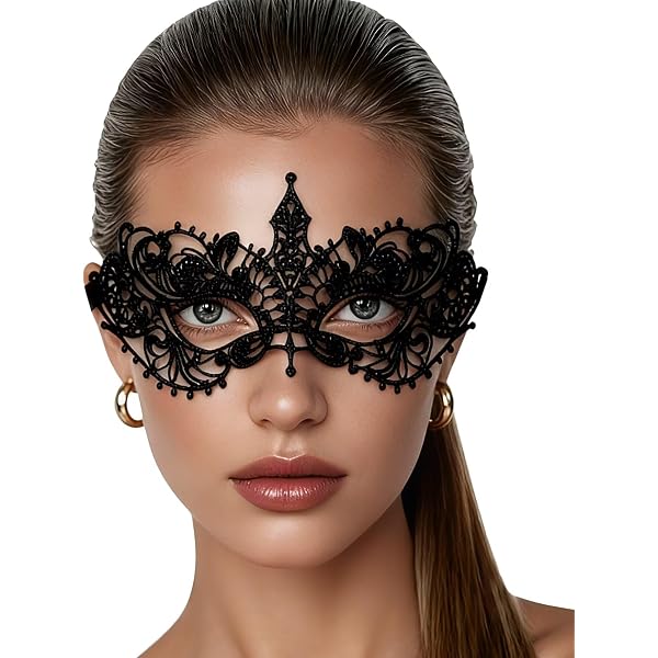 Amazon.com: AISIBO Party Lace Mask, Lace Masquerade Mask for Women