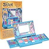 Stitch Fold-Out Makeup Palette with Mirror, Lip Gloss, Eyeshadow &amp; Blush