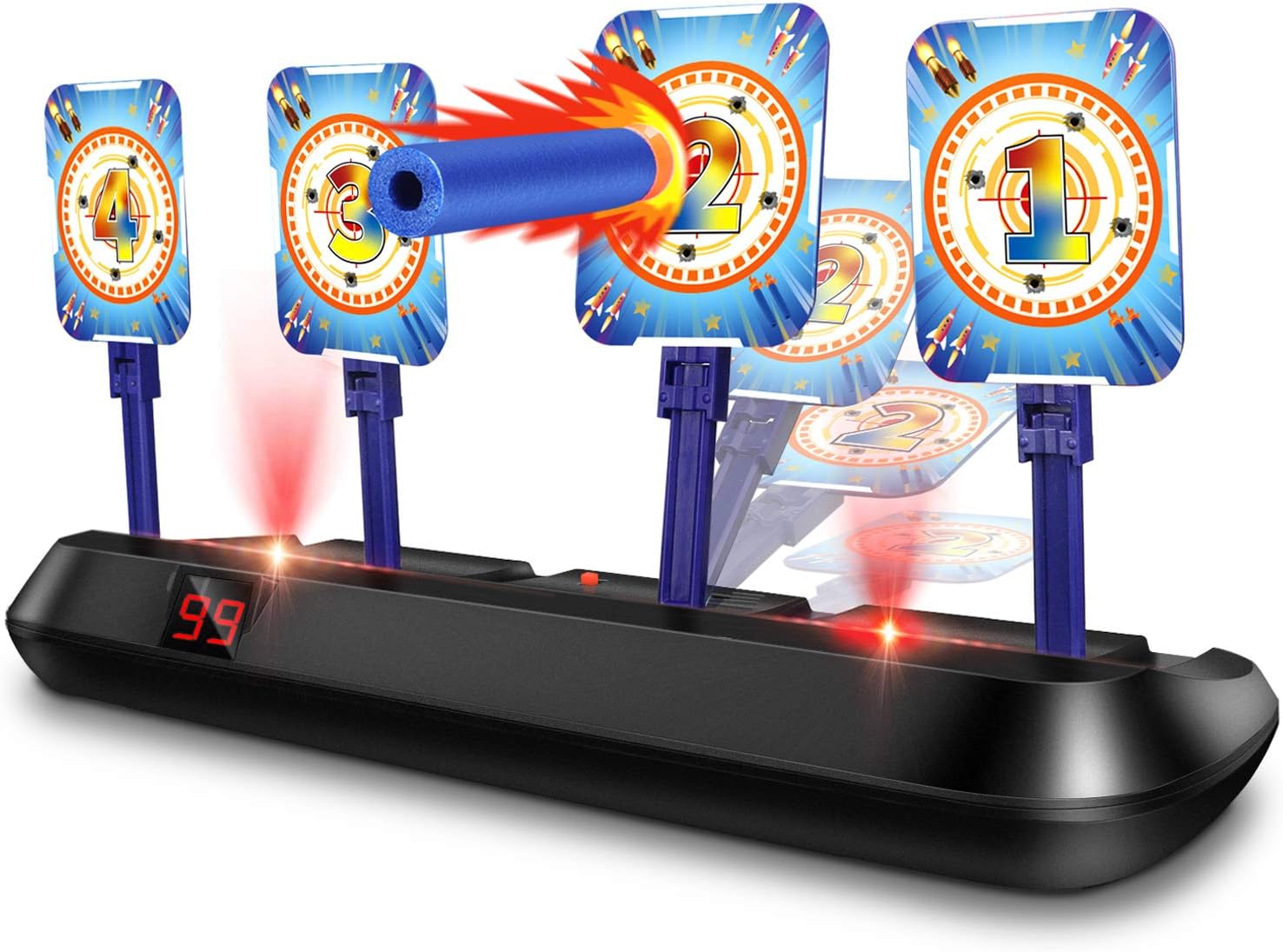 electronic nerf gun target